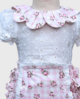 Conjunto Ojalillo Panty Rosa Deolinda Pink